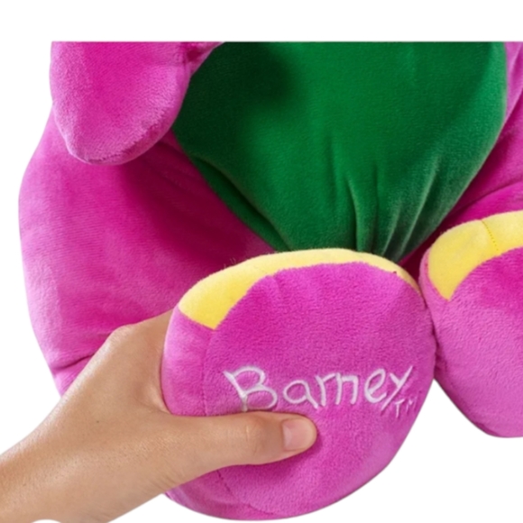 2017 26” Fisher Price Speak N Sing BARNEY Large Talking Singing JUMBO Barney - Picture 6 of 9